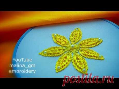 Lace Romanian *new design flower's petal *Amazing work #malina_gm