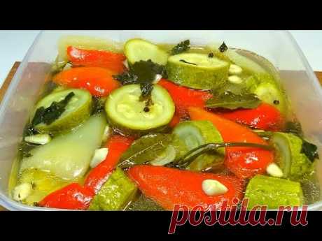 Маринованные Кабачки! Лучшая закуска! Невозможно Оторваться!
