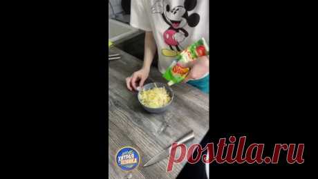 Закусочка из крабовых палочек