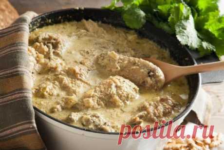 Рецепт сациви с курицей