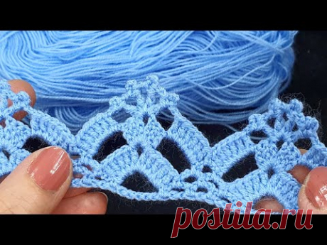 Çok kolay tığ işi örgü model & Very easy crochet knitting pattern