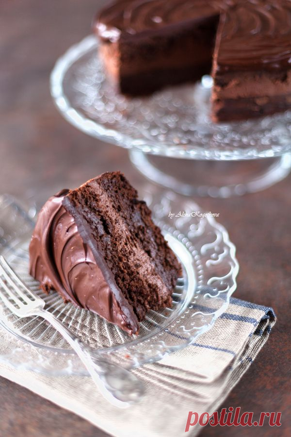 Очень шоколадный торт - Блог - ПОПРОБУЕМ ЖИЗНЬ НА ВКУС?!