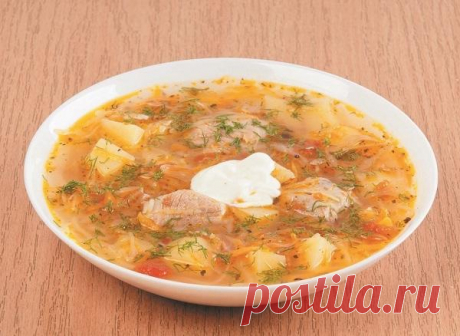 Сибирские щи из квашеной капусты с помидорами: рецепт