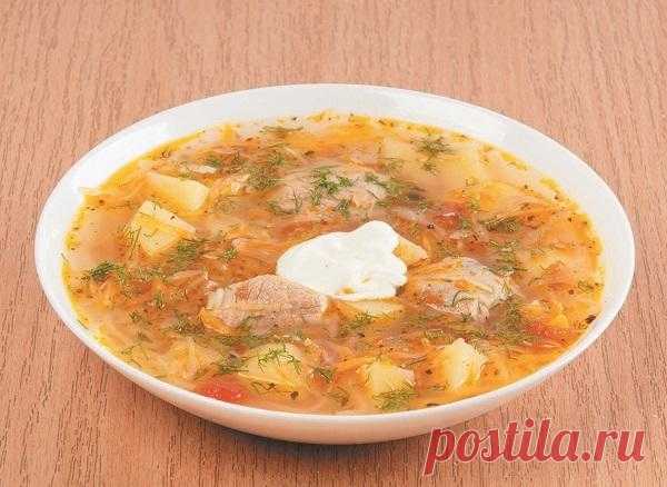 Сибирские щи из квашеной капусты с помидорами: рецепт