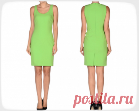 Выкройка платья Moschino cheapandchic 

Платье футляр Moschino cheapandchic. 
Выкройка для размеров 48, 50, 52.

Модель прилегающего силуэта, с минимальными прибавками на свободу. На спинке -рельефные швы, застежка потайная молния в центр…