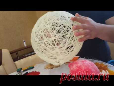 КАК СДЕЛАТЬ ЛЮСТРУ СВОИМИ РУКАМИ