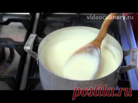 Домашнее ванильное мороженое (парфе) - Видеокулинария.рф - видео-рецепты Бабушки Эммы