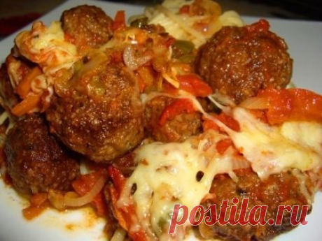 Блюда итальянской кухни в микроволновке. Тефтели по-итальянски