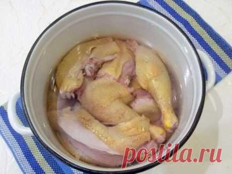 Рецепт холодца: из свиных ножек и курицы с фото