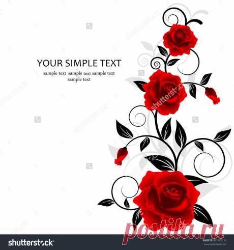 Wedding Card Invitation Abstract Floral Background Стоковое Векторное Изображение 381092110 - Shutterstock