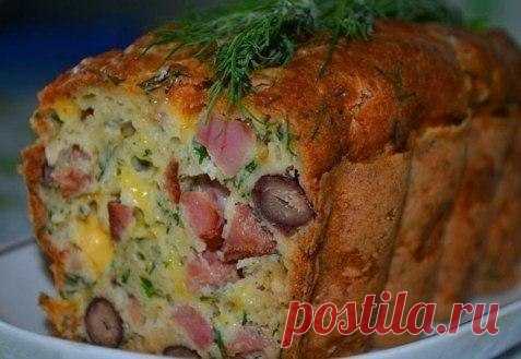 Мясной кекс | Кулинарный блог