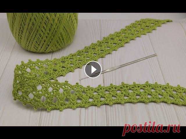 ЛЕНТОЧНОЕ КРУЖЕВО простое и легкое вязание крючком для начинающих  Simple crochet ribbon lace Урок вязания крючком простого ленточного кружева.@Уроки ВЯЗАНИЯ Литке Татьяны ЛЕНТОЧНОЕ КРУЖЕВО МК: АЖУРНЫЕ МОТИВЫ КРЮЧКОМ МК: Вязаные цветы. Уроки вя...