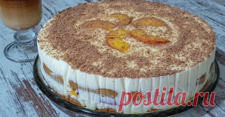 Самый модный торт без выпечки. Рецепт Тирамису! Очень вкусный тортик — НАСТОЯТЕЛЬНО РЕКОМЕНДУЮ попробовать. Продукты: Сметана — 500 г....