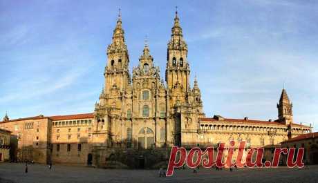 «Христианская Мекка» -город Сантьяго-де-Компостела.Испания.