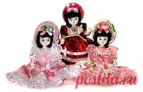 &quot;Барышня&quot; пупс фарфоровый В АССОРТИМЕНТЕ - Сувенирные куклы, оригинальная подарочная упаковка ручной работы из Санкт-Петербурга.