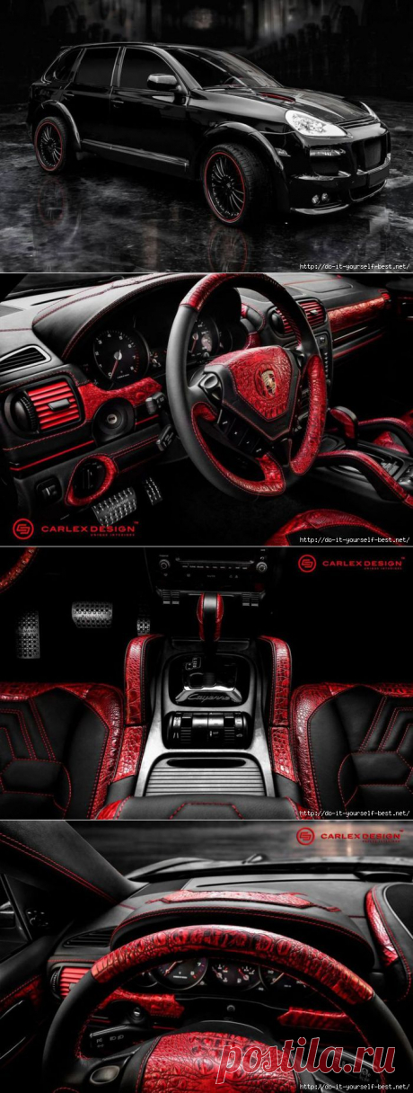 Шикарный Porsche Cayenne от Carlex Design.