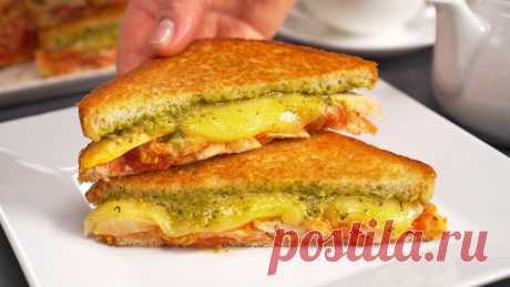 10 рецептов популярных горячих бутербродов, тостов и сэндвичей | Всегда Вкусно! Видео рецепты | Яндекс Дзен