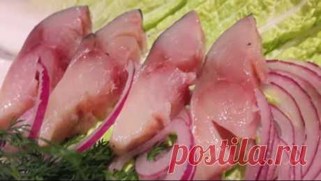 Очень вкусная маринованная скумбрия