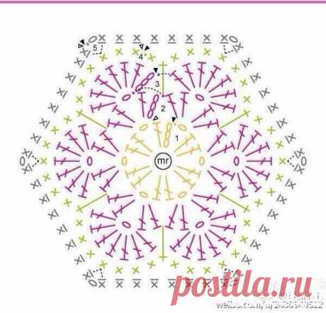 Подушка мотивами африканский цветок крючком / Вязание как искусство!