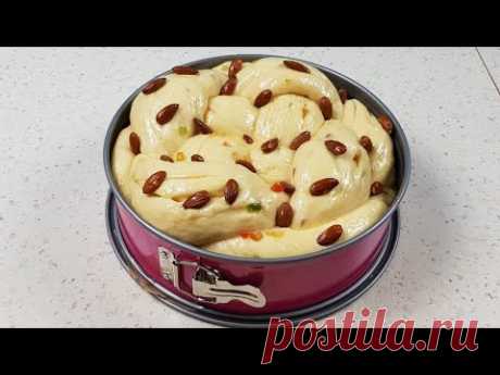 Великденски Козунак На Конци Cozonac traditional pas cu pas τσουρέκι kosunak Brioche | Golden Bakery