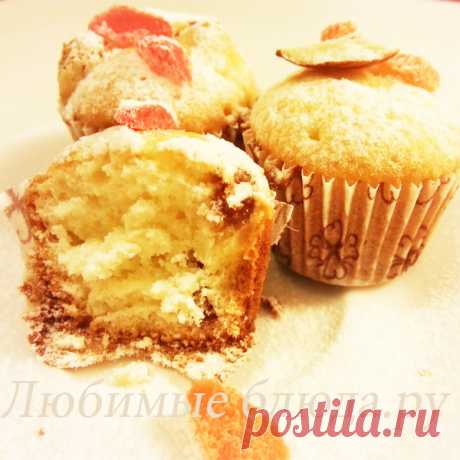Творожный кекс