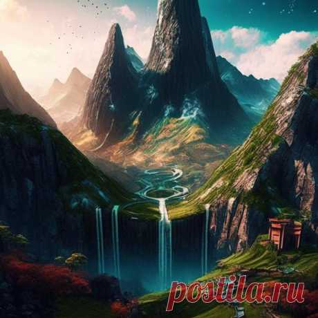 Пейзажи из фэнтези книг