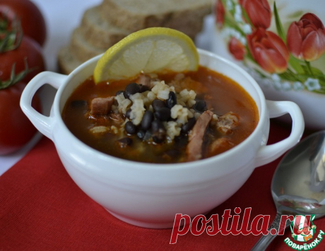 Кубинский суп с фасолью и чоризо – кулинарный рецепт