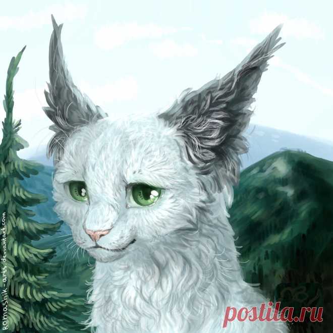 she-cat Timka. Trade by Romashik-arts on DeviantArt