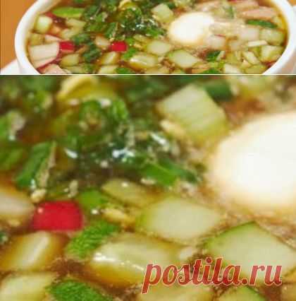 Окрошка «по-московски» / Простые рецепты