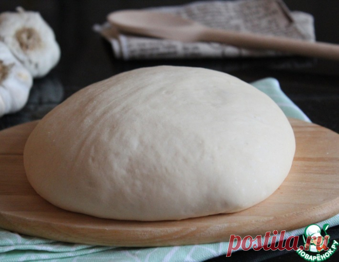 Тесто для очень тонкой пиццы – кулинарный рецепт