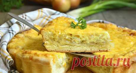 Экономный и очень вкусный луковый пирог | Страна советов | Яндекс Дзен