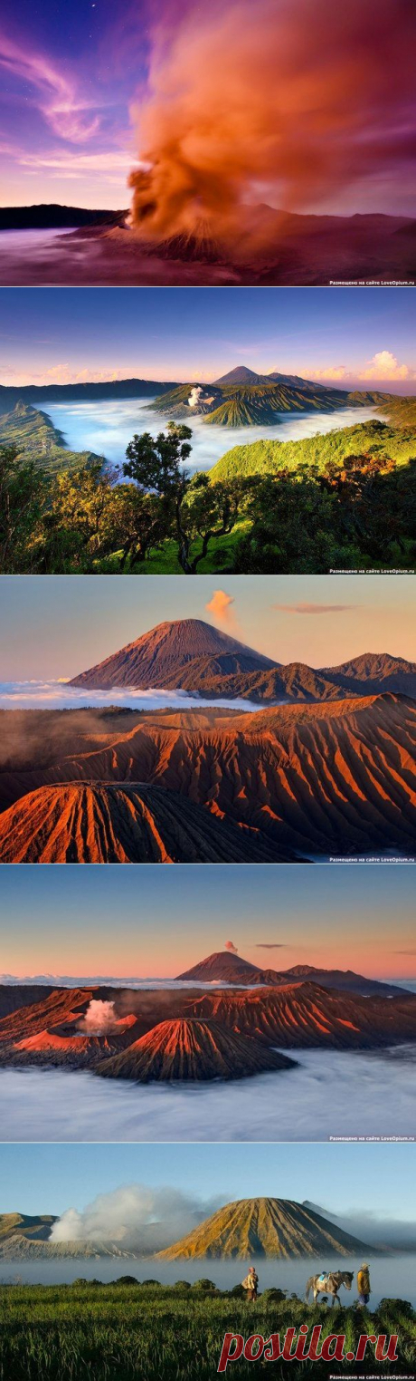 Вулкан Бромо, Индонезия