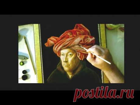 Как рисовать портрет в классической фламандской технике. Ян ван Эйк &quot;Мужчина в тюрбане&quot; часть 1