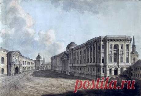 Как выглядела Москва до пожара 1812 года? Картины Алексеева. | Интересно о Москве | Яндекс Дзен