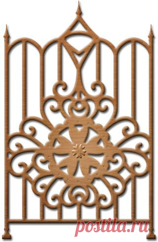 Нож для вырубки Spellbinders D-Lites Die - Gate Element - SPEL-S2-108