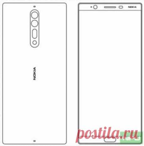 Наброски Nokia 8 и Nokia 9 подтверждают наличие двойной камеры В сети появилось два схематичных изображения грядущих смартфонов Nokia 8 и Nokia 9. Как и было предсказано, в новинках упор будет сделан на камеры - оба аппарата подхватят тренд последних двух лет и будут оснащены двойными тыльными модулями. В целом Nokia 8 (верхнее изображение) и Nokia 9 (нижнее изображение) мало чем отличаются друг от друга. Оба аппарата оснащены экранами &quot;от края до края&quot;, то есть с минимальными…