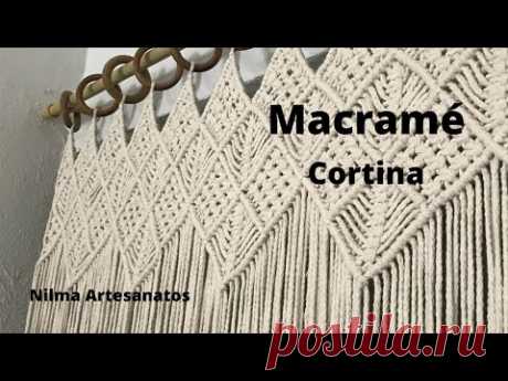 Макраме - #штора #дверь #окно