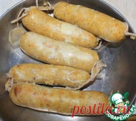 Купаты из кальмара - кулинарный рецепт