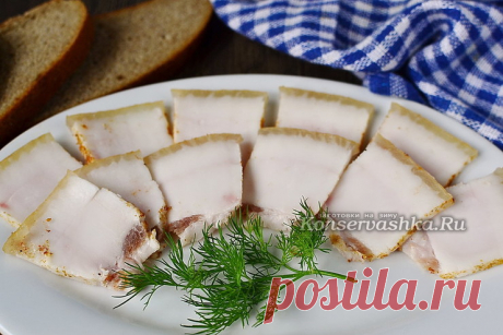 Сало в рассоле, самый вкусный рецепт в банке
