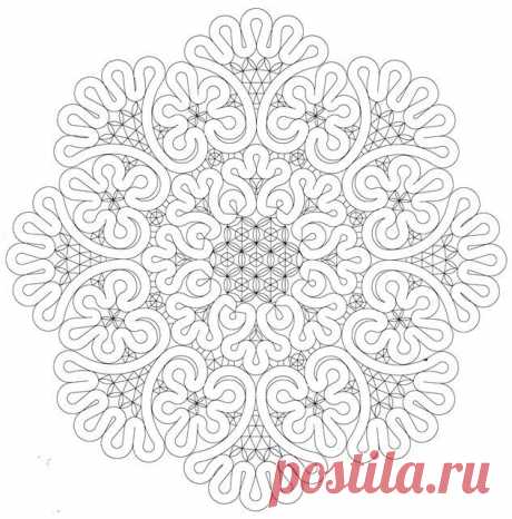 Идеи и шаблоны кружевной росписи