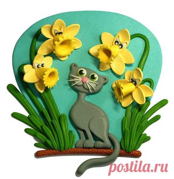 пластелиновые картины  =)