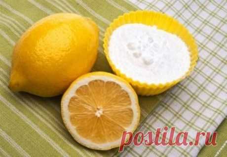 4 лечебные процедуры на основе пищевой соды и лимона