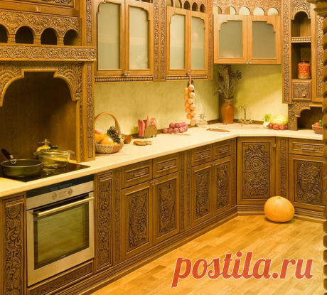Кухня в классическом русском стиле - Наши дома