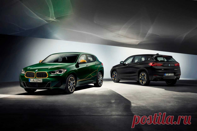 BMW X2 Edition GoldPlay 2022: салон, экстерьер, характеристики