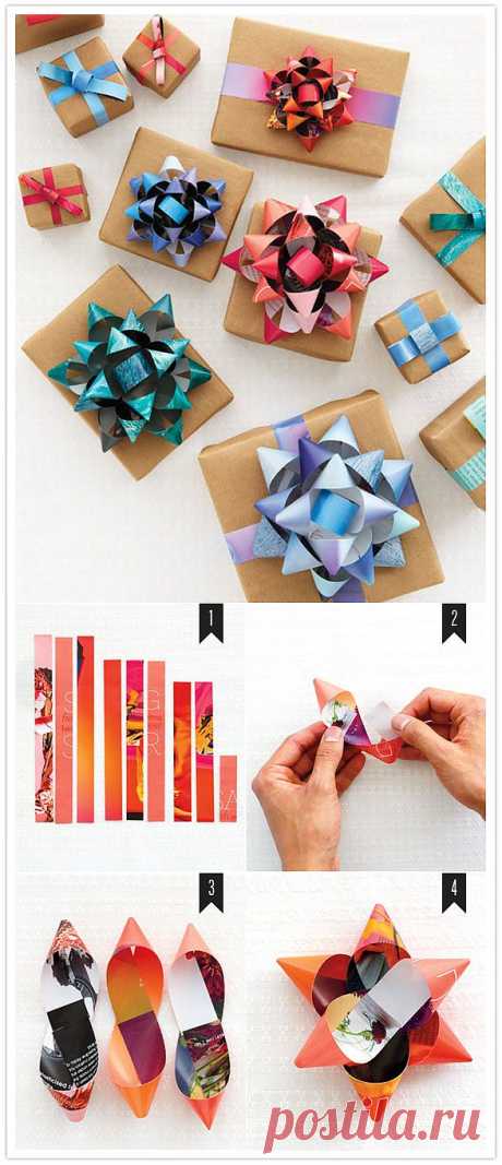 How to make a gift bow | Bits + Pieces, Holiday | 100 Layer Cake
