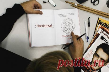Составьте список ингредиентов вашей жизни. Разложите их на четыре квадранта→