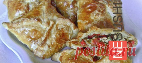 Самса слоеная с курицей и овощами - nesushi.net nesushi.net