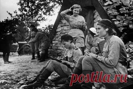 Война глазами советского фотокорреспондента Евгения Халдея (16 фото) | Чёрт побери