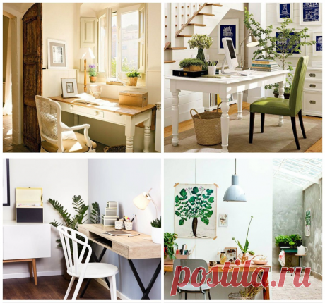 Home office 2018: fashion trends and styles of home office interior design