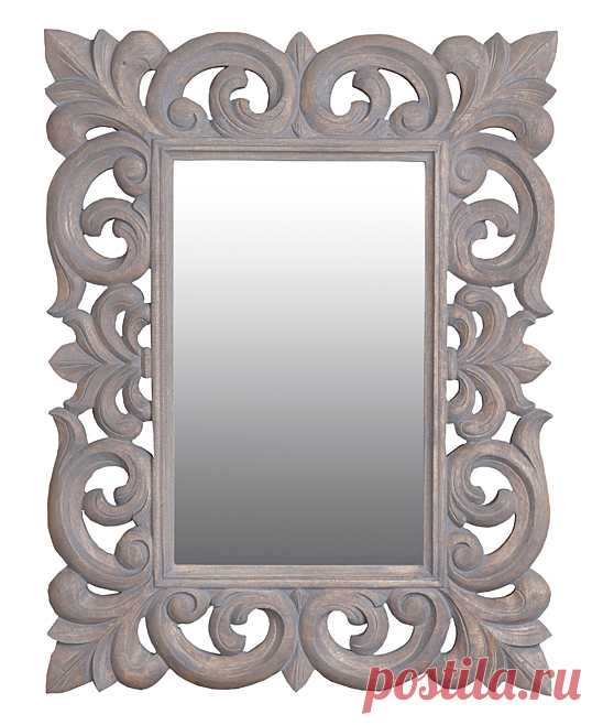 Jeffan Gray Antoinette Rectangle Mirror | zulily